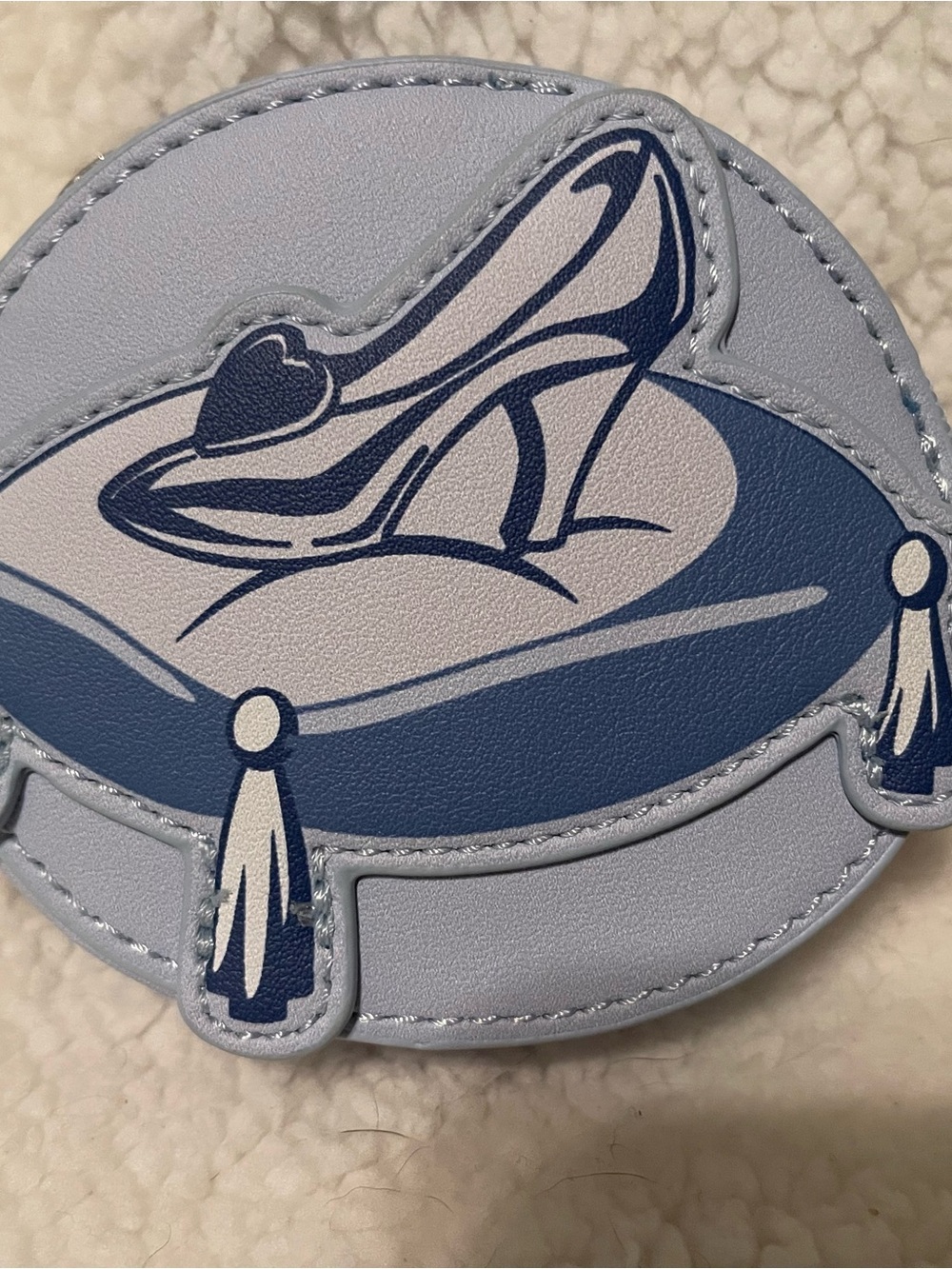 Disney Cinderella Cosmetic Pouch Set in Light Lavender and Navy - Picture 7 of 8